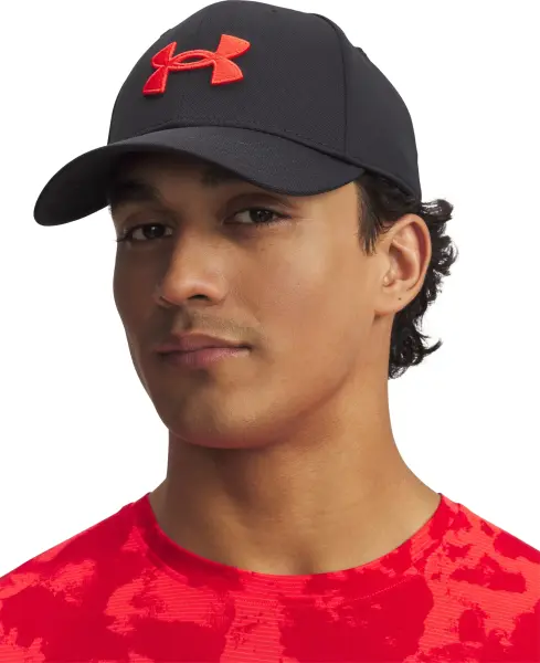 Кепка Under Armour MEN'S BLITZING чорно-червона 1376700-005