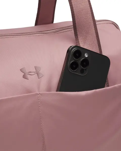 Сумка спортивная женская Under Armour STUDIO LITE DUFFLE 26L светло-розовая 1388915-673