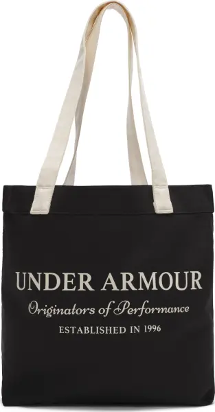 Сумка через плечо женская Under Armour CANVAS TOTE 20L черно-бежевая 6001898-004