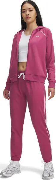 Спортивний костюм жіночий Under Armour RIVAL TRICOT рожевий 6001966-659