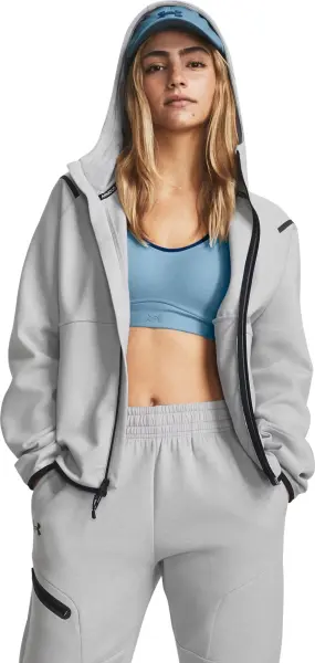Толстовка жіноча Under Armour UNSTOPPABLE FLEECE сіра 1379842-011