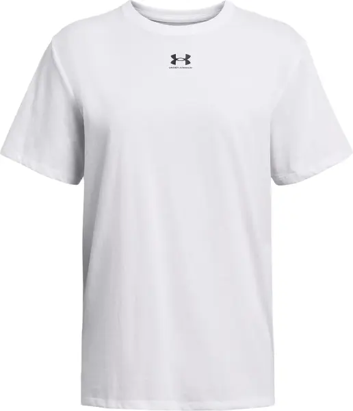 Футболка жіноча Under Armour CAMPUS OVERSIZE біла 1387193-100