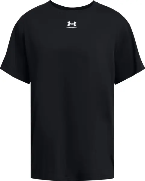Футболка жіноча Under Armour CAMPUS OVERSIZE чорна 1387193-001