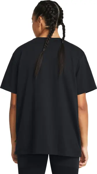 Футболка жіноча Under Armour CAMPUS OVERSIZE чорна 1387193-001