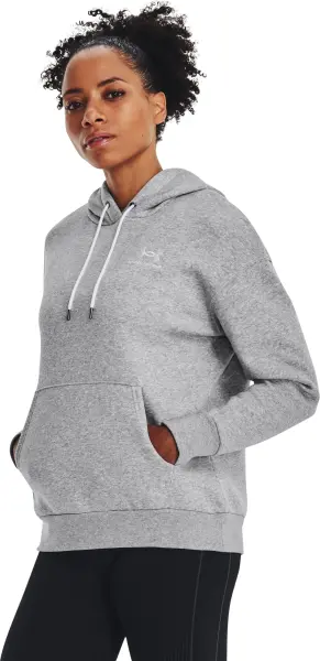 Худі жіноче Under Armour ESSENTIAL FLEECE сіре 1373033-011