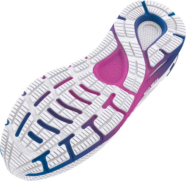 Кроссовки беговые женские Under Armour HOVR SONIC 4 COLORSHIFT бело-сине-розовые 3025224-100
