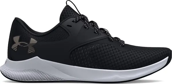 Кросівки для тренувань жіночі Under Armour CHARGED AURORA 2 чорно-білі 3025060-001