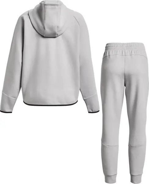 Спортивний костюм жіночий Under Armour UNSTOPPABLE FLEECE сірий 1379842-011&1379846-011
