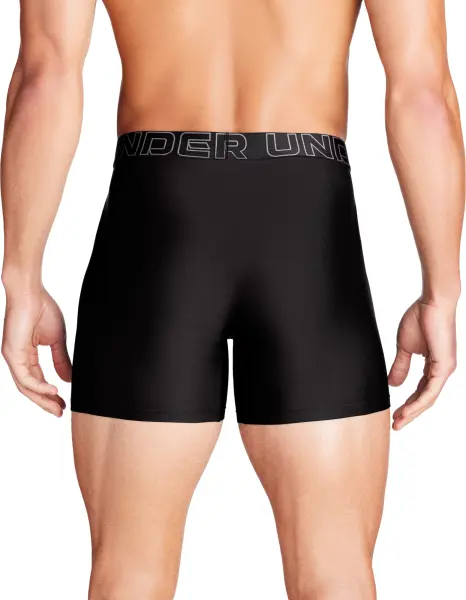 Труси (боксерки) Under Armour PERFORMANCE TECH 6IN 3-PACK BOXERJOCK чорні (3 штуки) 1383878-001