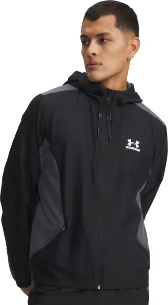 Вітровка Under Armour TECH SPORT WOVEN чорно-сіра 6011267-001
