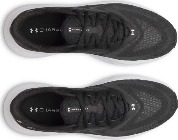 Кроссовки беговые Under Armour CHARGED+ TURBULENCE 3 черно-белые 6006717-001
