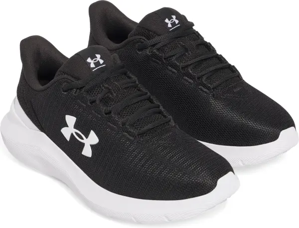 Кроссовки беговые женские Under Armour PHADE RN 3 черно-белые 3028259-001