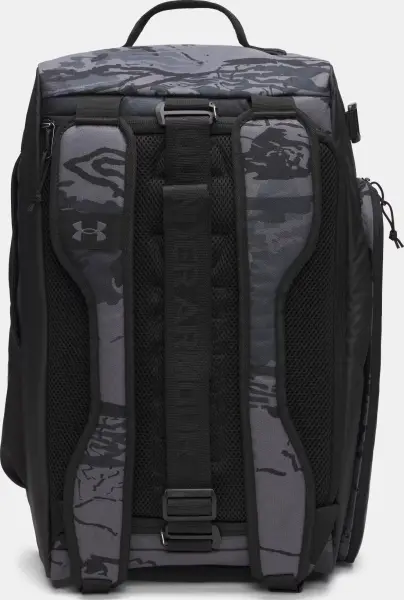 Сумка-рюкзак Under Armour CONTAIN DUO SMALL BACKPACK DUFFLE черно-темно-серая 1381920-003