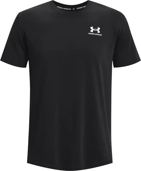 Футболка Under Armour LOGO EMBROIDERED HEAVYWEIGHT чорна 1373997-001