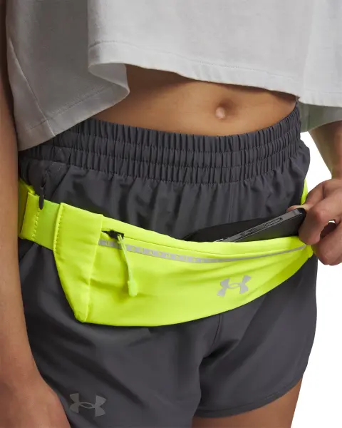 Сумка на пояс Under Armour VELOCITI RUN BELT лимонна 1388914-731