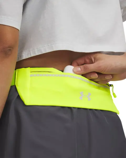 Сумка на пояс Under Armour VELOCITI RUN BELT лимонна 1388914-731