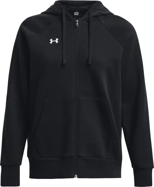 Толстовка жіноча Under Armour RIVAL FLEECE чорна 1379497-001