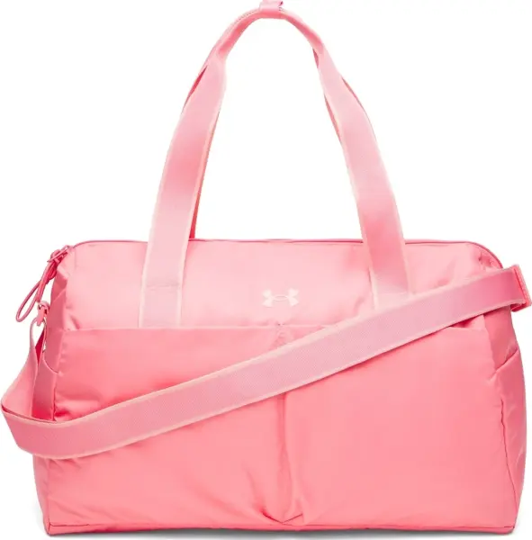 Сумка спортивна жіноча Under Armour STUDIO LITE DUFFLE 26L рожева 1388915-600