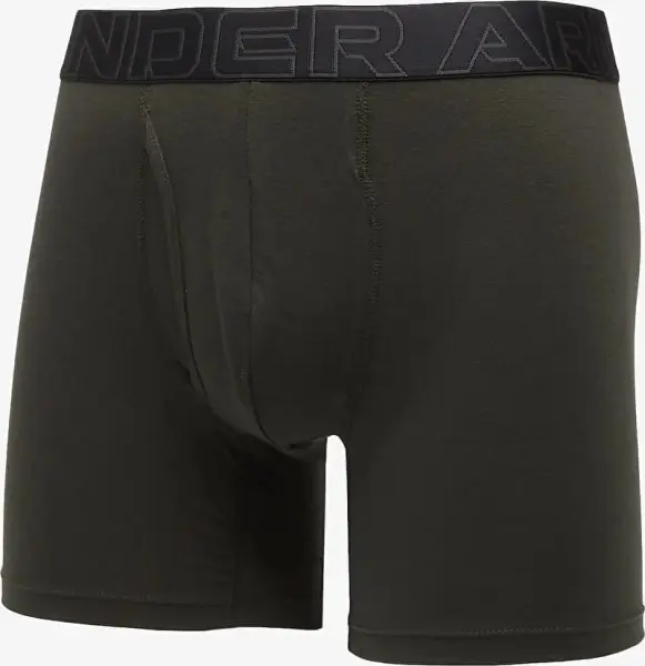 Трусы (боксерки) Under Armour PERFORMANCE COTTON 6IN 3-PACK PRINTED BOXERJOCK камуфляжные, хаки, черные (3 штуки) 1383890-392