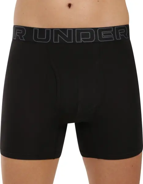 Трусы (боксерки) Under Armour PERFORMANCE COTTON 6IN 3-PACK PRINTED BOXERJOCK камуфляжные, хаки, черные (3 штуки) 1383890-392