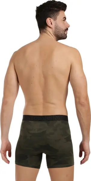 Трусы (боксерки) Under Armour PERFORMANCE COTTON 6IN 3-PACK PRINTED BOXERJOCK камуфляжные, хаки, черные (3 штуки) 1383890-392