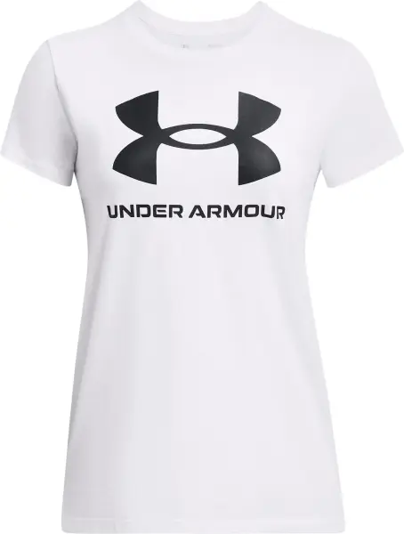 Футболка жіноча Under Armour RIVAL LOGO біла 1356305-111