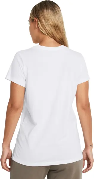 Футболка жіноча Under Armour RIVAL LOGO біла 1356305-111