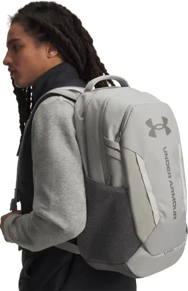 Рюкзак Under Armour HUSTLE 6.0 BACKPACK светло-серый 1384672-069