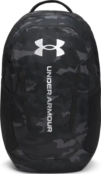 Рюкзак Under Armour HUSTLE 6.0 BACKPACK черно-серый камуфляж 1384672-007