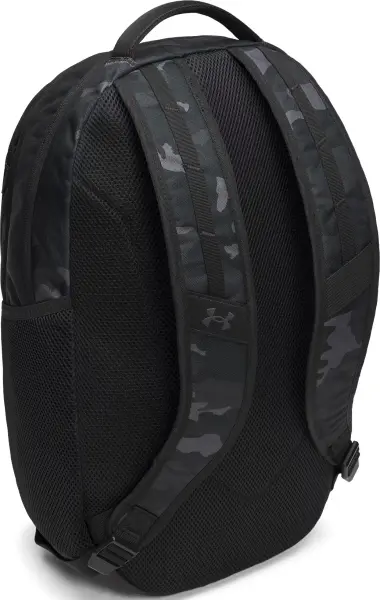 Рюкзак Under Armour HUSTLE 6.0 BACKPACK черно-серый камуфляж 1384672-007