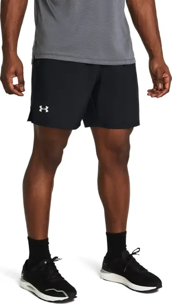 Шорти Under Armour LAUNCH UNLINED 18 CM чорні 1382622-001