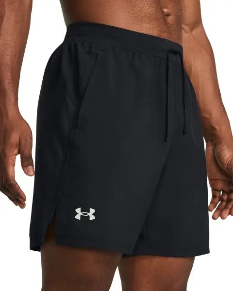 Шорти Under Armour LAUNCH UNLINED 18 CM чорні 1382622-001