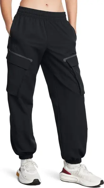 Спортивні штани жіночі Under Armour UNSTOPPABLE CARGO чорні 1386481-001