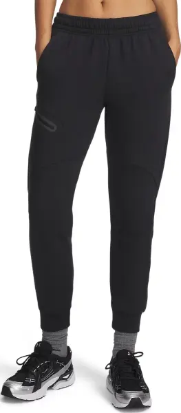 Спортивні штани жіночі Under Armour UNSTOPPABLE FLEECE чорні 1379846-001