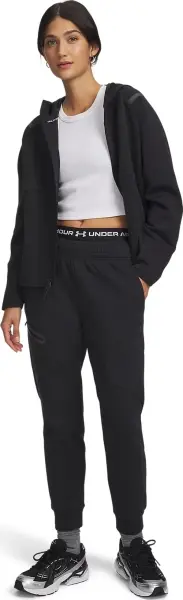 Спортивні штани жіночі Under Armour UNSTOPPABLE FLEECE чорні 1379846-001