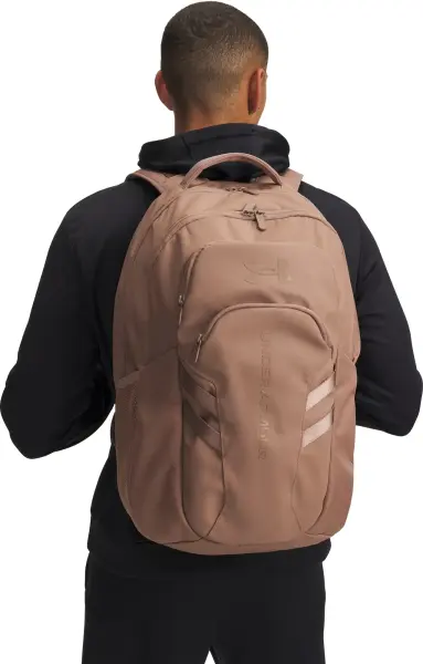 Рюкзак Under Armour HUSTLE 6.0 PRO BACKPACK 31L світло-коричневий 1384671-201