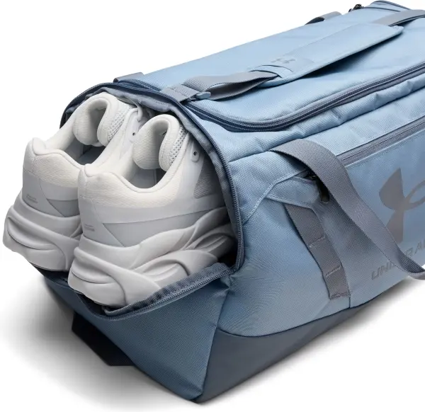 Сумка спортивна Under Armour UNDENIABLE 5.0 DUFFLE SM 40L блакитно-сіра 1369222-448
