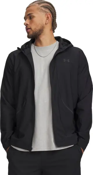 Ветровка Under Armour UNSTOPPABLE WOVEN черная 6014621-001