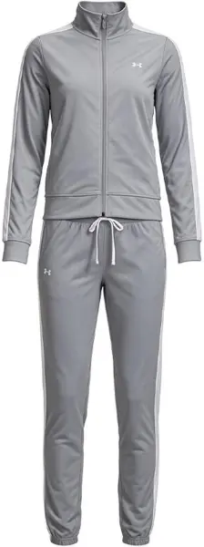 Спортивний костюм жіночий Under Armour TRICOT сіро-білий 1365147-012