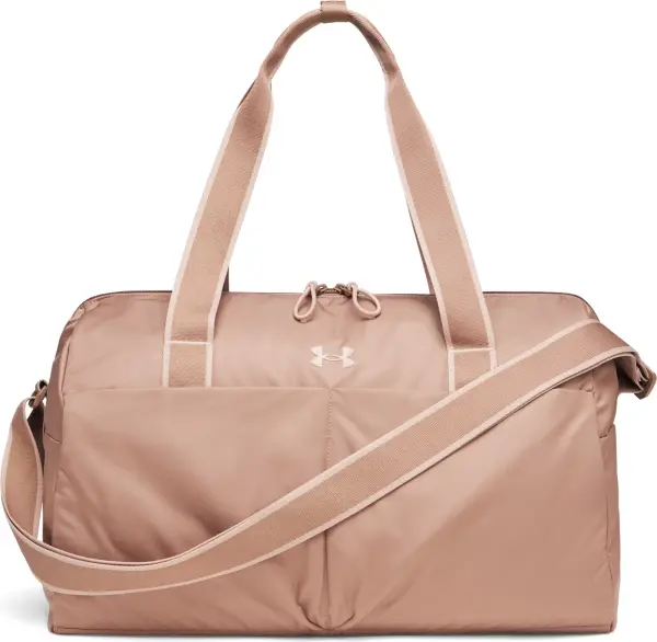 Сумка спортивна жіноча Under Armour STUDIO LITE DUFFLE 26L світло-коричнева 1388915-201
