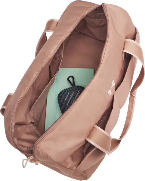 Сумка спортивна жіноча Under Armour STUDIO LITE DUFFLE 26L світло-коричнева 1388915-201