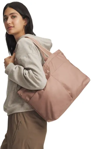 Сумка спортивна жіноча Under Armour STUDIO LITE TOTE 16L світло-коричнева 1388920-201
