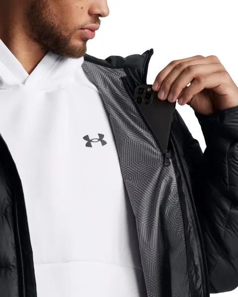 Пуховик Under Armour LEGEND DOWN PARKA черный 1385839-001