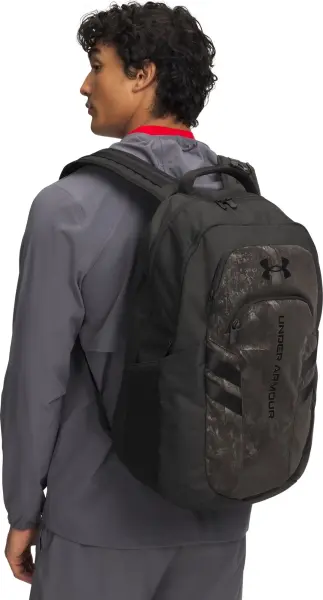 Рюкзак Under Armour HUSTLE 6.0 PRO BACKPACK 31L чорно-коричневий 1384671-005