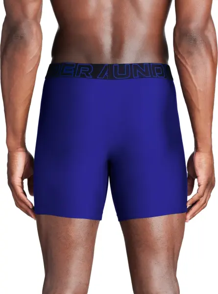 Труси (боксерки) Under Armour PERFORMANCE TECH 6IN 3-PACK BOXERJOCK сірі, темно-сині, чорні (3 штуки) 1383878-400