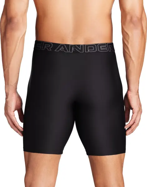 Трусы (боксерки) Under Armour PERFORMANCE TECH 9IN 3-PACK BOXERJOCK черные (3 штуки) 1383880-001