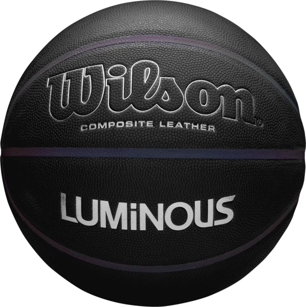Баскетбольний м'яч Wilson LUMINOUS IRIDESCENT чорний Розмір 7 WTB2027XB07