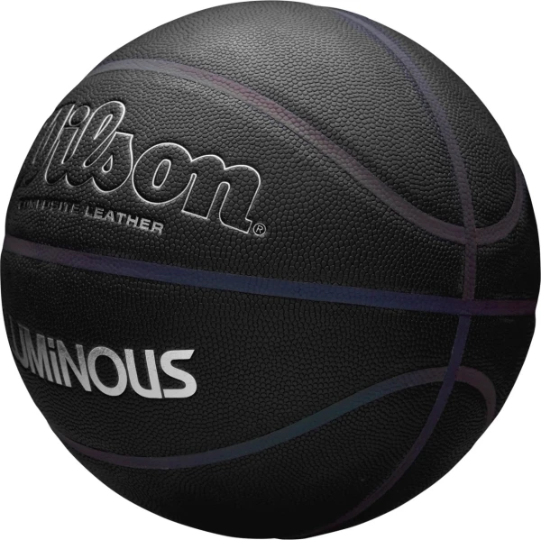 Баскетбольний м'яч Wilson LUMINOUS IRIDESCENT чорний Розмір 7 WTB2027XB07