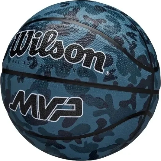 Баскетбольний м'яч Wilson MVP CAMO темно-синій камуфляж Розмір 5 WZ3018702XB5