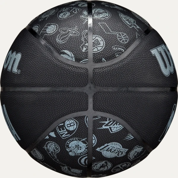 Баскетбольний м'яч Wilson NBA ALL TEAM чорно-блакитний Розмір 6 WTB1300XBNBA6